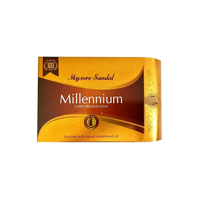 Mysore Sandal Millennium Sandalwood Soap 150g - Image 1